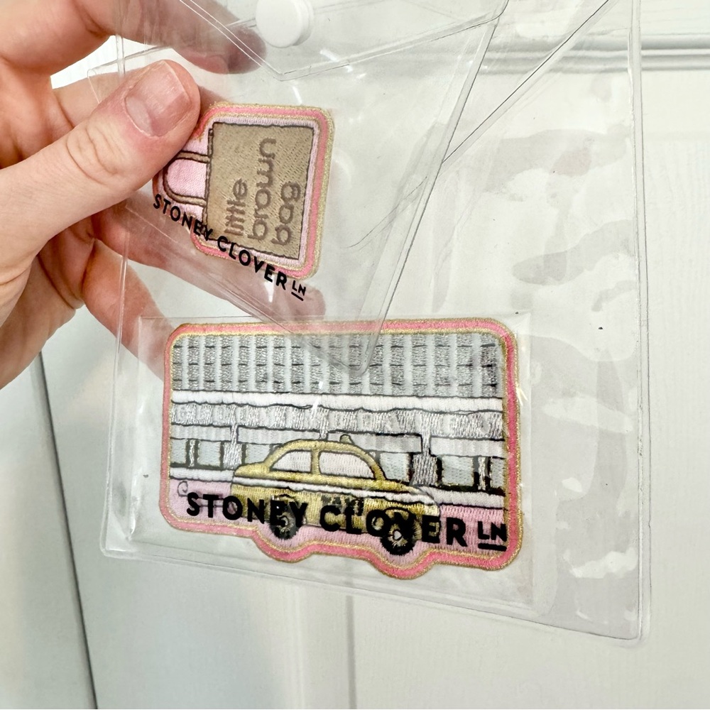 NIP Stoney Clover Lane x Bloomingdales NYC Flagship store and Bag Patches Lot